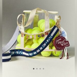 NWT Anthropologie Clear Stadium Tote